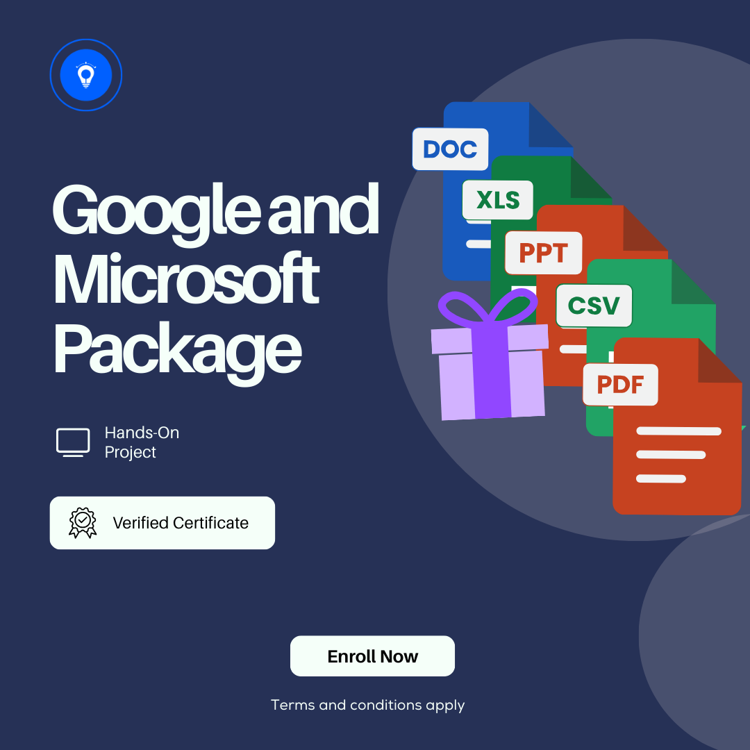Cooperate Staff Course - Introduction to Google and Microsoft Package