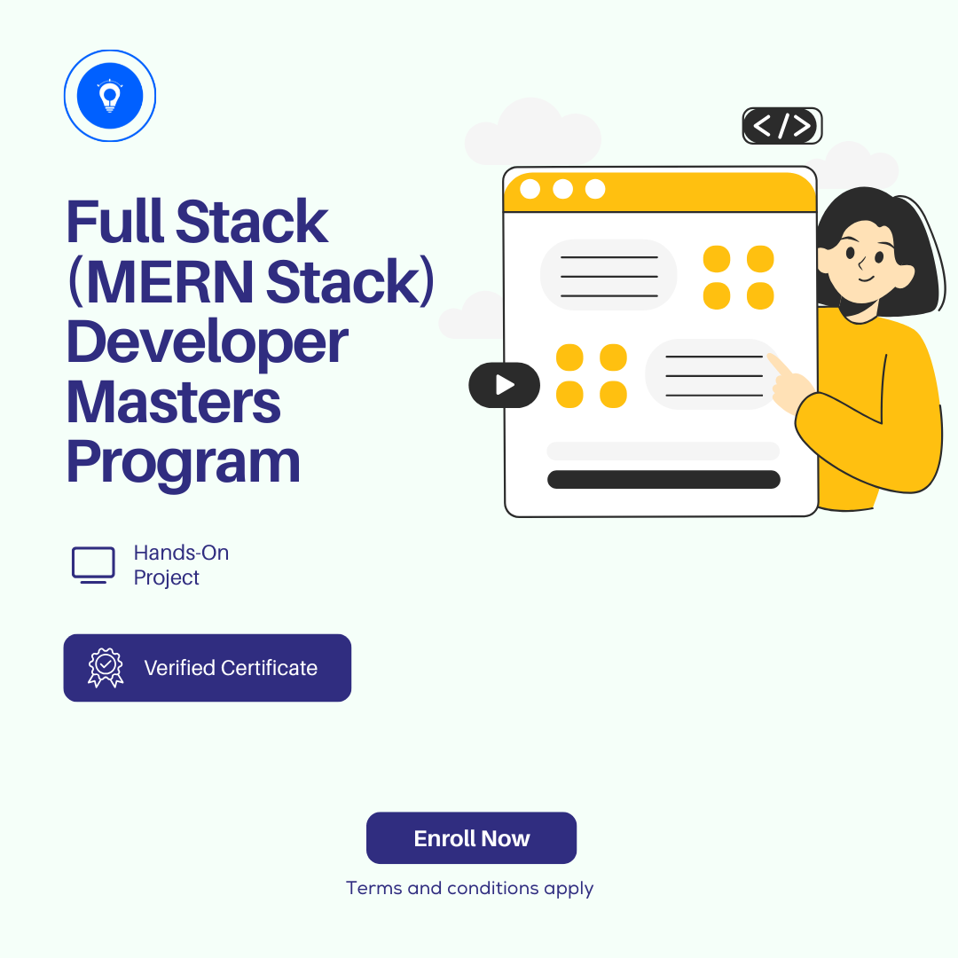 Full Stack (MERN Stack) Developer Masters Program