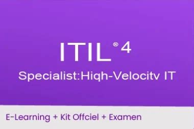 ITIL® 4 Specialist: High Velocity IT